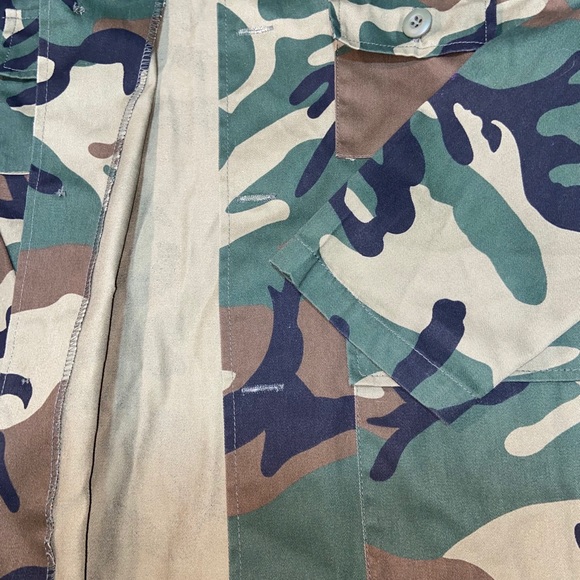 Boys Camo Button Up size 16 - Picture 6 of 7